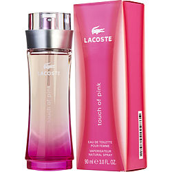 Touch Of Pink By Lacoste Edt Spray 3 Oz