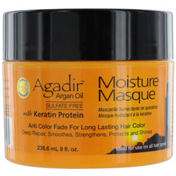 Argan Oil Keratin Protein Moisture Masque- Sulfate Free 8 Oz