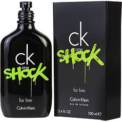 Ck One Shock By Calvin Klein Edt Spray 3.4 Oz