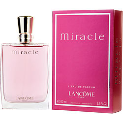 Miracle By Lancome Eau De Parfum Spray 3.4 Oz (new Packaging)