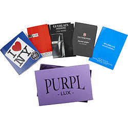 Purpl Lux Subscription Box For Men By  $bond No. 9 I Love Ny - $guerlain Homme L'eau Boisee - $desire - $swiss Army - $banana Republic Wildblue