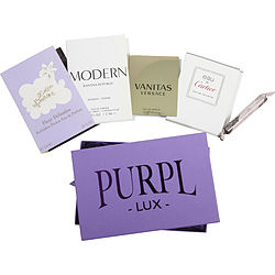 Purpl Lux Subscription Box For Women By  $lolita Lempicka Forbidden Flower - $vanitas Versace - $banana Republic Modern - $pink Sugar Sensual - $eau De Cartier