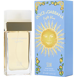 D & G Light Blue Sun By Dolce & Gabbana Edt Spray 1.6 Oz (limited Edition)